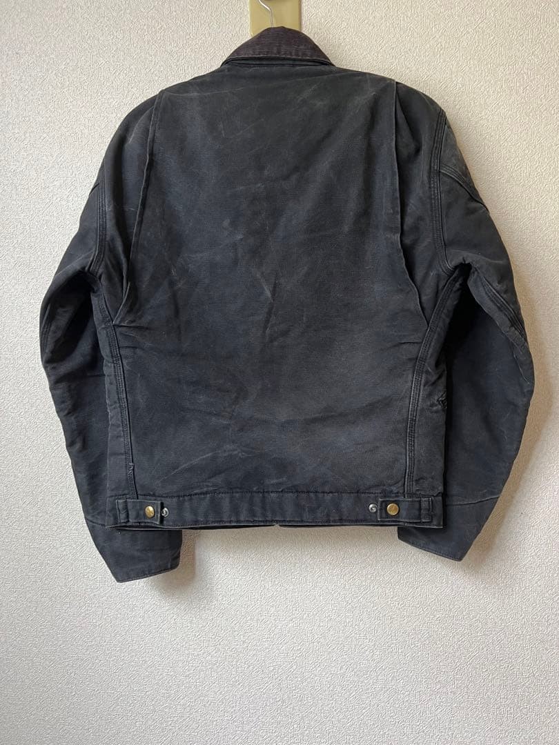 Carhartt Men Jacket Rare Vintage Detroit J01-Blk 36 Limited Edition 2602TK image 2