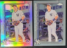 PAUL GOLDSCHMIDT 2025 Topps Chrome SILVER HOLO REFRACTOR #168 & Free Base