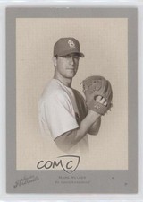 2005 Donruss Studio Portraits Leather Lumber White Black & 12/20 Mark Mulder 7ov