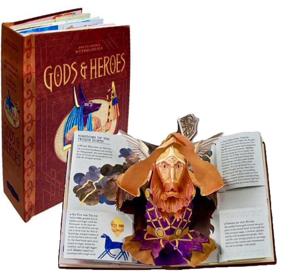 Gods and Heroes Pop Up Book Matthew Reinhart Encyclopedia