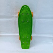 Rare Vintage Kung Fu Fish Green 16.5" Skateboard Youth Kids 368 Sports