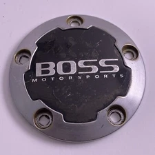 Boss Motorsports 3264 Black and Machined Center Cap