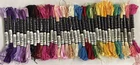 39 threads ANCHOR MARLITT Rayon stranded embroidery floss. 10m, mixed colours