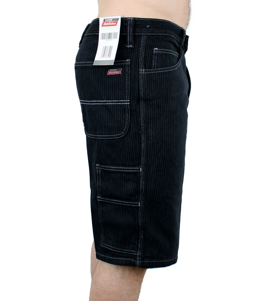 Pantalones Cortos Utilitarios Genuinos Dickies Para Hombre 100% Algodón Denim, Entrepierna 10.5", 7 Bolsillos Foto 3 de 4
