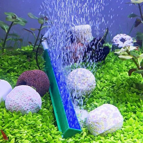 3x Aquarium Deko Zubehör 30cm Luftstein Ausströmer Stange mit 2M Silikonschlauch - Bild 7 von 7