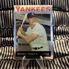 1996 Topps Mantle Finest chrome #14 Mickey Mantle 