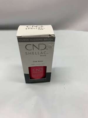 CND Shellac UV Gel Polish .25oz.-Pink Bikini *New-Box Damage