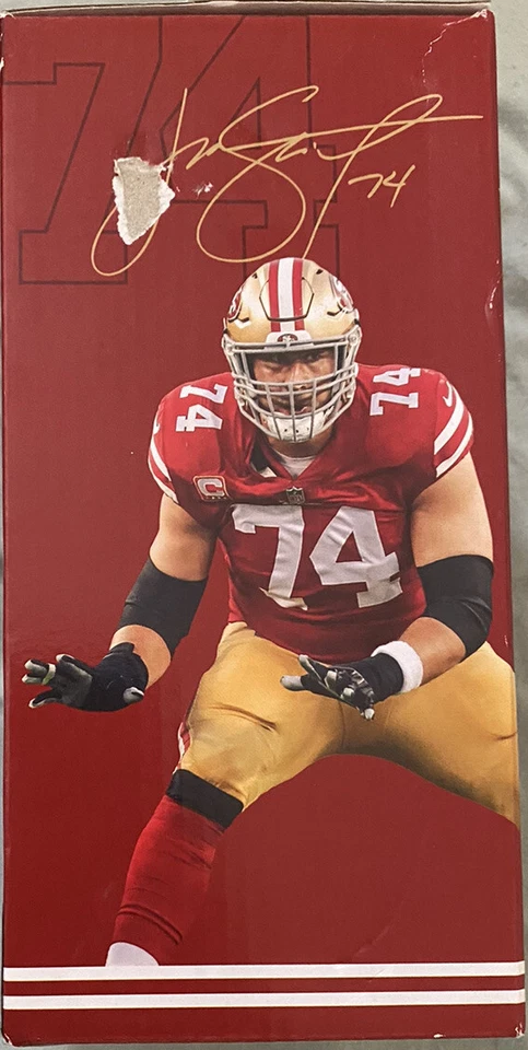 Nuevo en caja San Francisco 49ers Joe Staley Bobblehead 17-11-2019 SGA SF Niners con caja Foto 4 de 4