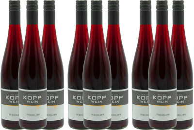 (9x0,75l) 24er DORNFELDER lieblich Qualitätswein Erzeugerabfüllung Weingut Kopp