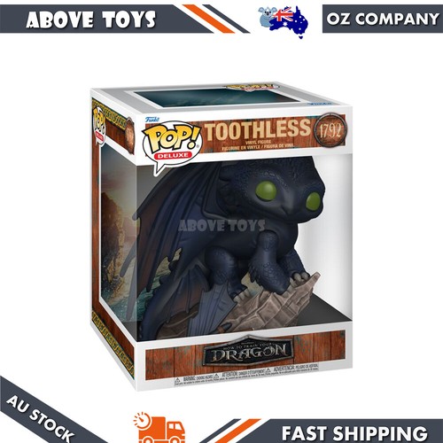 Funko Cómo entrenar a tu dragón 2025 Toothless Deluxe Pop! Figura Coleccionable - Imagen 2 de 3