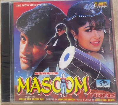 Masoom  /new Sealed /Bollywood  CD KUMAR SANU UDIT NARAYAN ANAND RAAJ ANAND