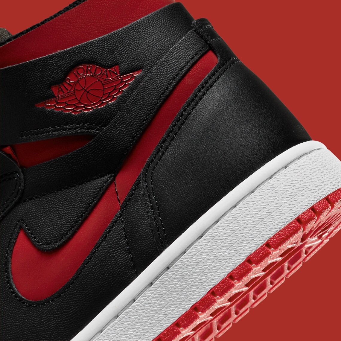 Nike Air Jordan 1 Zoom Air Comfort Sneaker BRED Womens 6.5  New Sold Out image 10