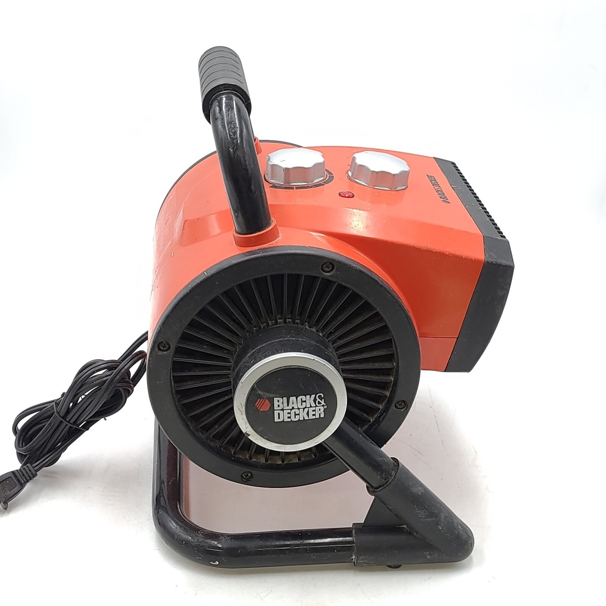 BLACK+DECKER BDH-105 1500W Portable Utility Blower Heater Orange/Black |  eBay
