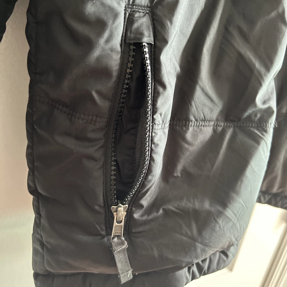 The North Face Boys Ski Winter Jacket Hooded Reversible Zip Long Sleeve L 14/16 - Image 4 of 4