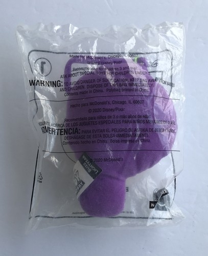 Disney Pixar Toy Story Buzz Lightyear #1 McDondald's Happy Meal Toy Plush Hanger - Picture 2 of 2