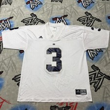 Joe Montana 3 Notre Dame Fighting Irish Men's L Jersey adidas White