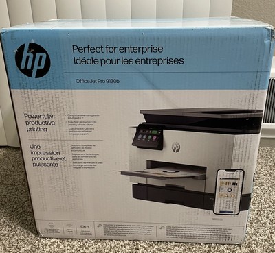 HP Officejet Pro 9130b Wired & Wireless Inkjet Multifunction Printer  Color New