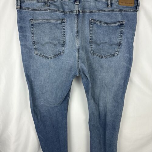 American Eagle Jeans Plus Size Women 44x32 Air flex + Slim Fit Blue Denim - Picture 2 of 11