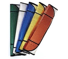 Parasole Parabrezza Auto Interno Protezione Cruscotto Ventose 140x70 Pieghevole