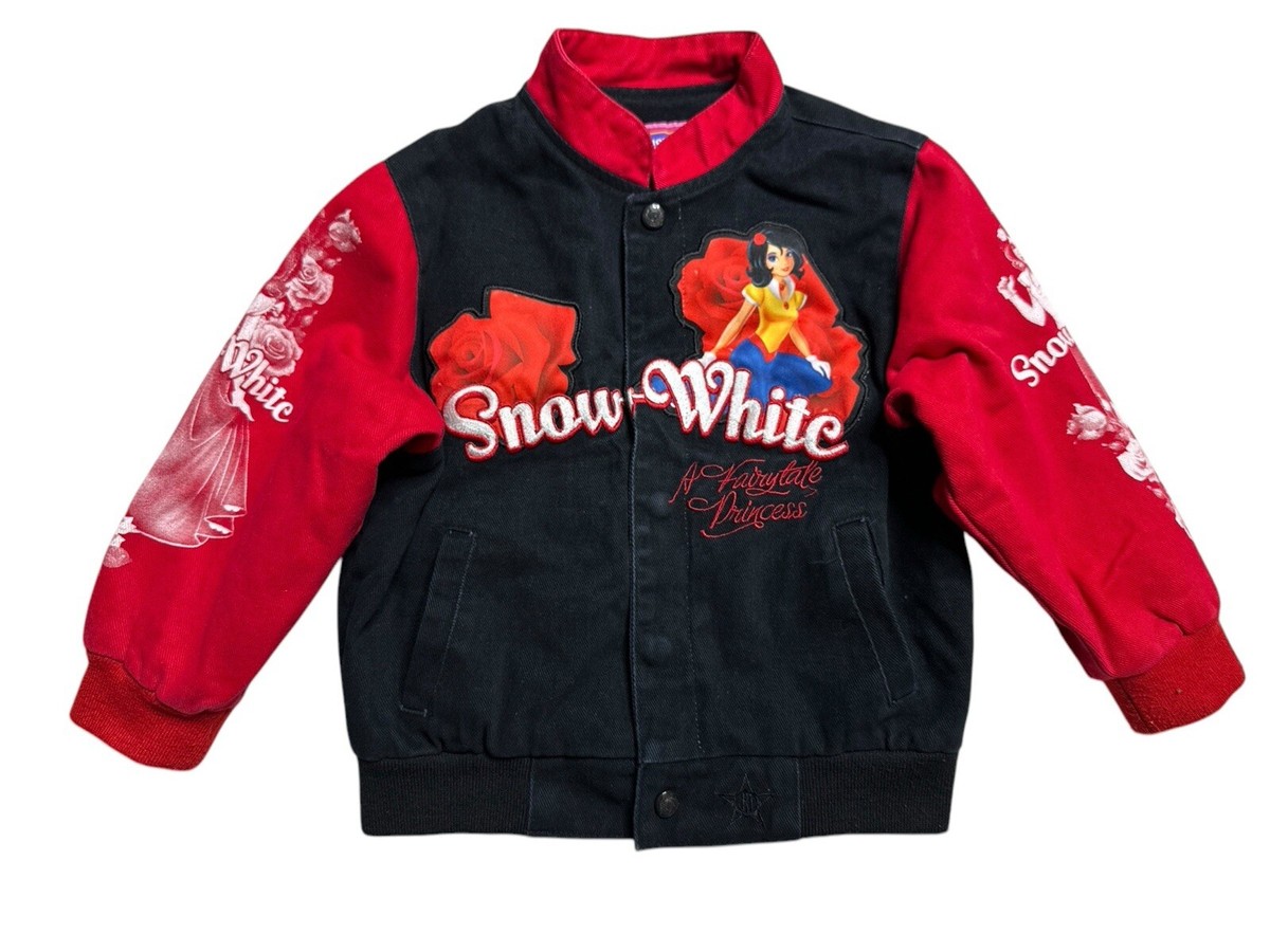 JH Design Disney SNOW WHITE Jacket Toddler 4T Junior Elf Fairytale Princess