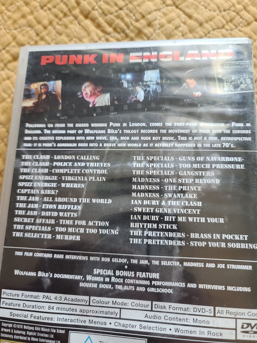 (未使用･未開封品)Punk in England [DVD] Punk in England [DVD] - CD IUVG The Fast Free Shipping | eBay