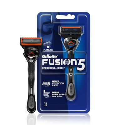 Gillette Fusion Proglide Manual Men's Shaving Razor Flexball with 1 Razor Blade