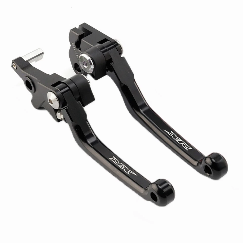 CNC Pivot Brake Clutch Levers For HONDA XR650L XR 650L XR 650 L 1993-2024 Black - Image 3 of 4