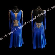 jz Handmade Women Samba Ballroom Swing Salsa Rumba Latin Dance Dress RHYTHM