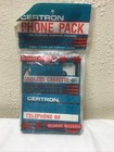 New 2-Pack! Vtg Centron Phone Endless Loop Outgoing/Incoming Cassette #13