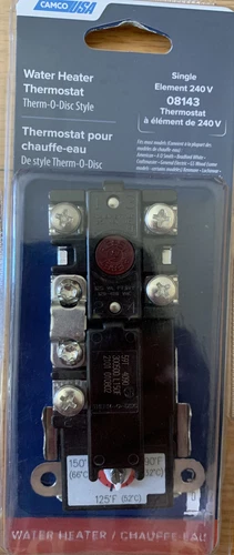 Camco 08143 Thermo-O-Disc Style Thermostat 240V Single FAST FREE SHIP