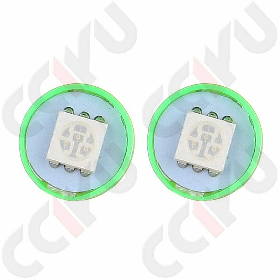 20Pcs BA9S 1895 Ultra Green 5050 SMD LED Map Dome Lights Bulbs Interior Lamp 12V - Изображение 3 из 4