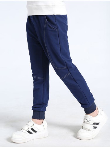 Kids Boys Trousers Fashion Sweatpants Drawstring Pants Cycling Sportswea Dance - Picture 33 of 56