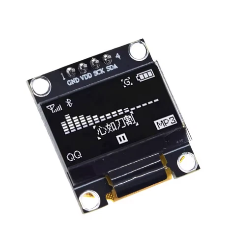 OLED Display 0.96 zoll 4Pin white weiss 128x64 I2C/IIC Arduino Pi