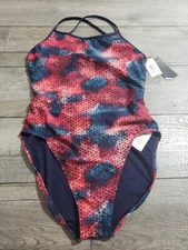 TYR Women's Durafast Elite Starhex Trinityfit Swimsuit Sz XXL(38)