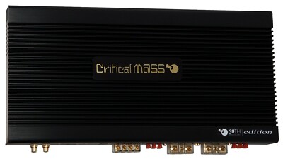 CRITICAL MASS AUDIO CM-A30th2.5K BASS MONO AMPLIFIER AMP 2500 RMS BEST