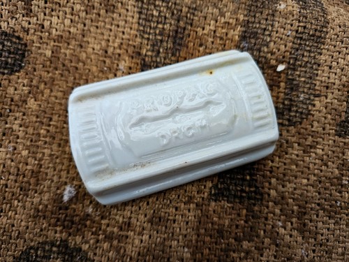 WW2 ORIGINAL German PROPAC PORCELAIN SAFETY RAZOR SHARPENER RELIC from KURLAND - Picture 2 of 4