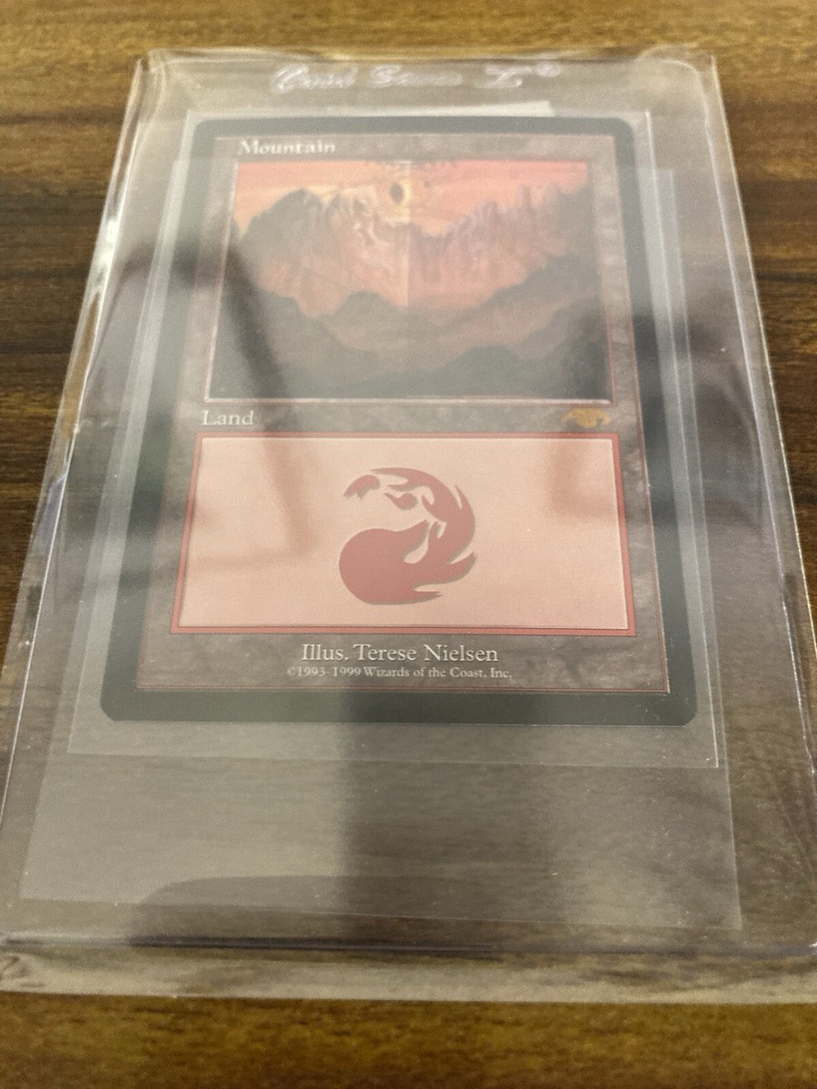MTG✨eBay VERIFIED GURU MOUNTAIN✨Guru Lands Promo MINT RARE 1999