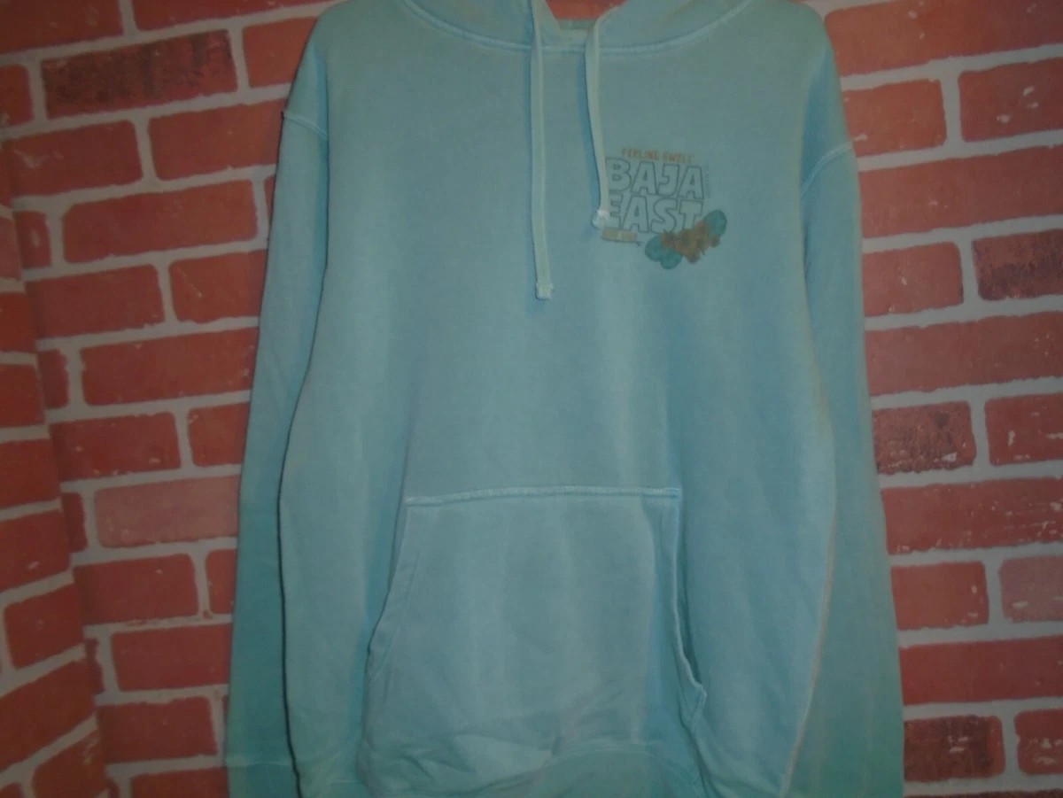BAJA EAST SURF SHOP POINT PLEASANT NEW JERSEY HOODIE SWEATSHIRT ADULT MEDIUM