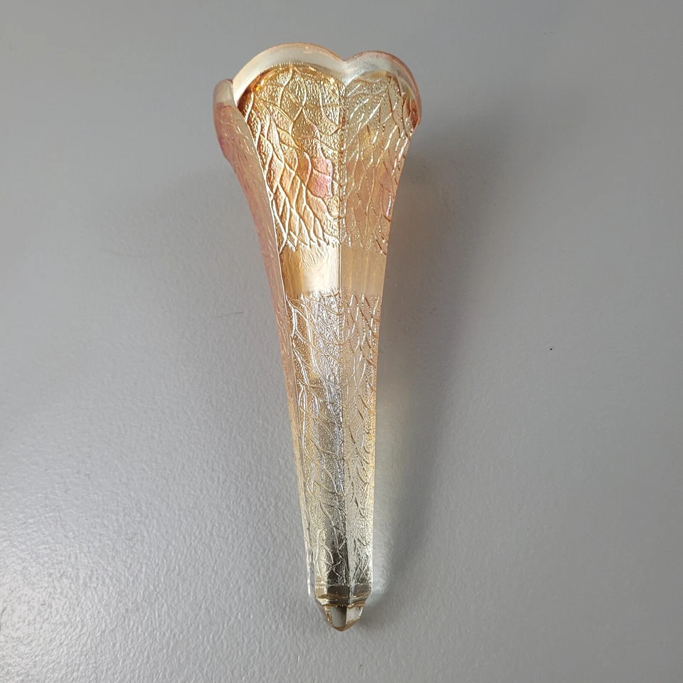 Jarrón antiguo automóvil 8" iridiscente BENTLEY PACKARD CADILLAC 1910s 20s 30s Foto 2 de 4