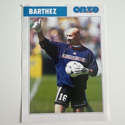 Carte Postale Fabien Barthez – Équipe De France / Saint-Etienne