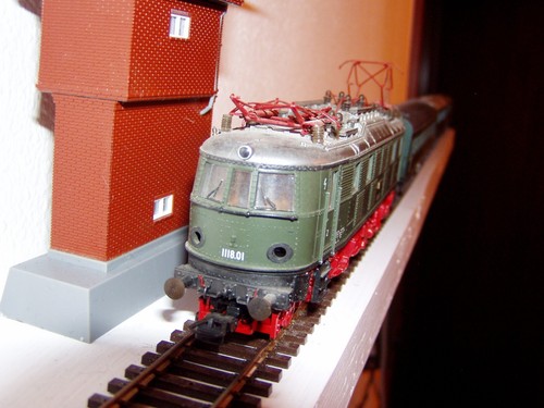 Modellbahn H0 E-Lok Personenzug Roco/Schicht (0063) | Zustand: Gebraucht