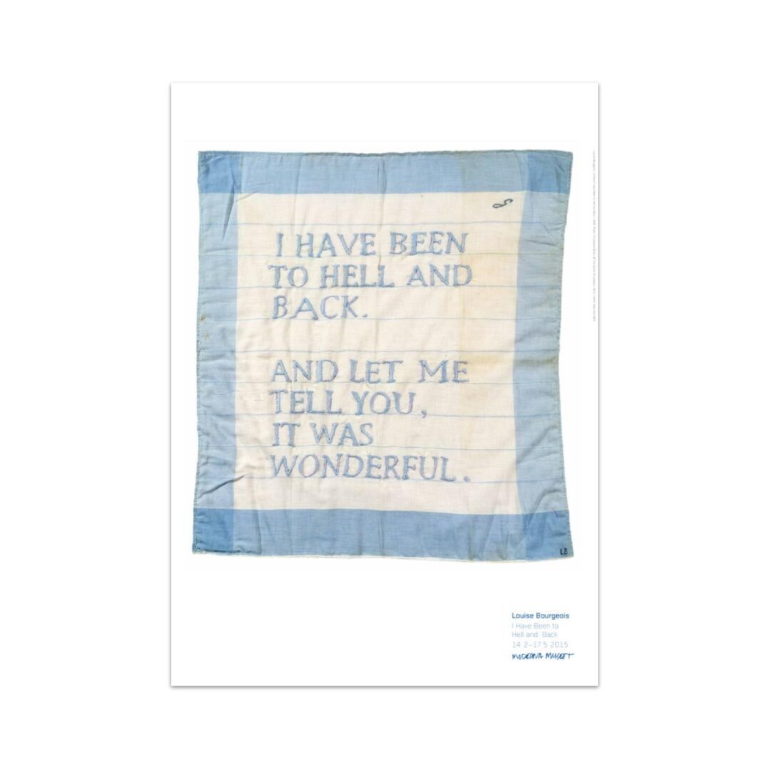 Louise Bourgeois ポスター Louise Bourgeois, Maman Mother Spider vintage poster | The