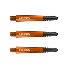 INTERMEDIATE ORANGE WINMAU VECTA DART SHAFTS NYLON BODY & ALUMINUM TOP