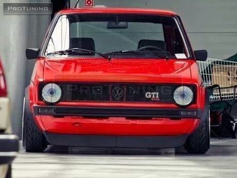 a*2様 VW フォルクスワーゲン ゴルフ 1 Golf MK1 チンスポ スポ VW Golf MK1 1 Front Bumper GTI LIP Chin Spoiler Sport