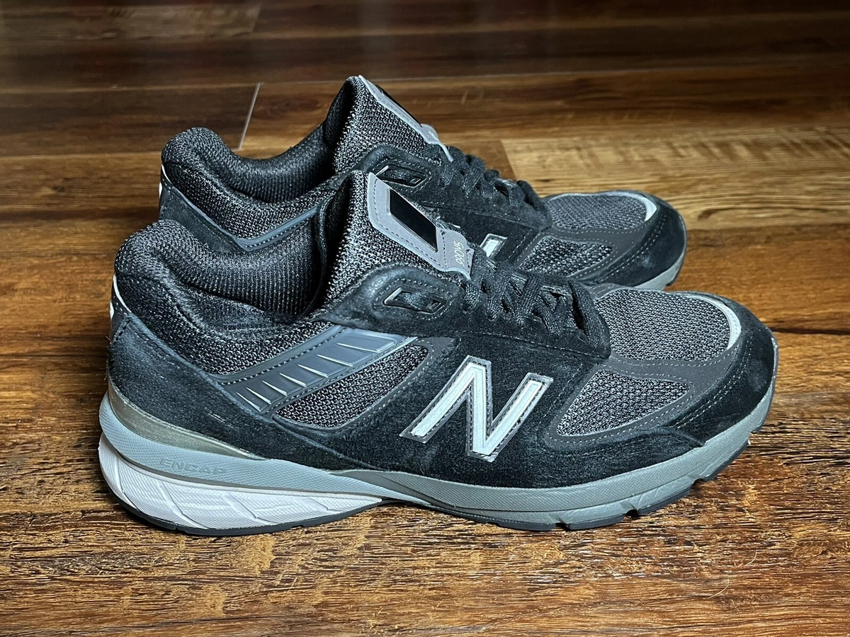Womens New Balance 990 V5 Running Shoes Sz 9.5 B Used W990BK5 Black | eBay