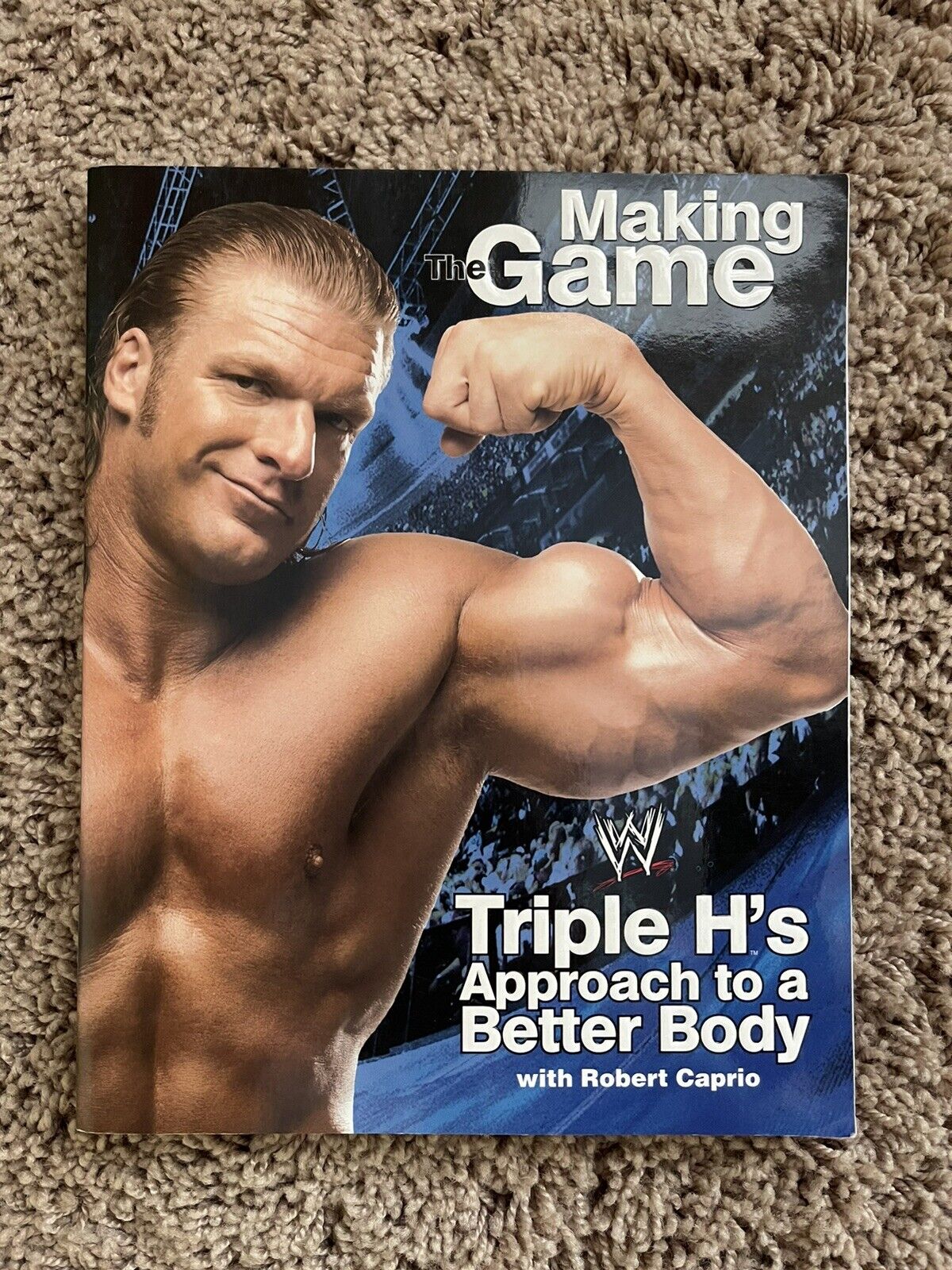 Triple H “Making The Max 71% OFF Game” High quality new Signed WWE Book 2004 HHH Paperback Ra
