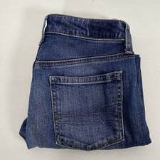 American Eagle Outfitters Womens Vintage High Stretch Crop Jeans Size UK 6 GUC