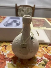 Lenox Budding Birthstone Porcelain Vase - May - 6 5/8"H  2006 Unused.