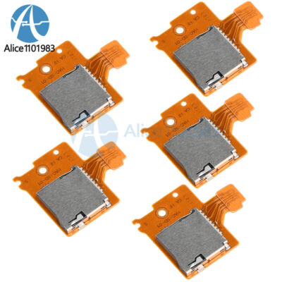 5PCS Micro-Sd TF Card Slot Socket Replacement For Nintendo Switch Game Console #