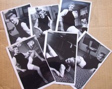 Smiling Pretty Directoire Knickers Model. Set of 6 x 1960's photos.  (M)